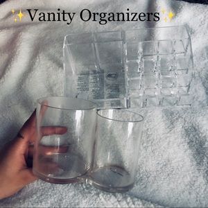Vanity organizers ✨🦄💄